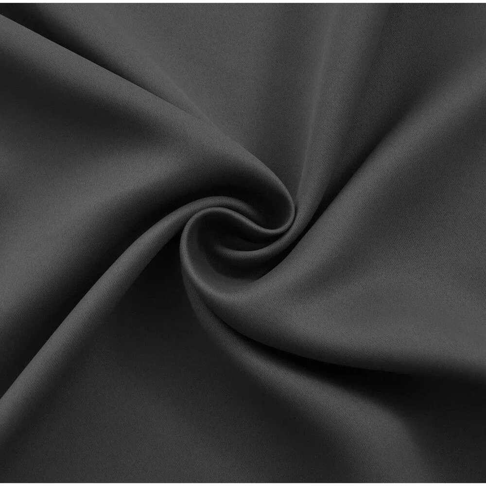 BGment Sliding Door Curtain 100 X 84 Inches - Dark Gray Wide Thermal Blackout